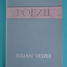 Iulian Vesper – Poezii