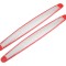 Set 2x Banda Protectie Bara si Portiera Auto Universala, Transparenta, PVC Durabil, Anti-Zgarieturi si Impact, Autoadeziva, Montaj Rapid, 40x5.2 cm, S
