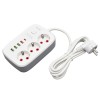 Prelungitor Multifunctional 3 prize - 2m cu 4 x USB 2,1A - PD si Intrerupator