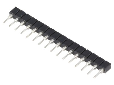 Conector Soclu SIP16 THT 2,54mm foto