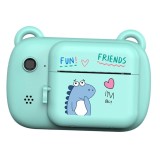 Camera Instantanee pentru Copii, Cyrax, Camera Frontala + Selfie, cu Functie de Printare, Cablu USB-C, Bluetooth, Compatibil iOS/Android, Imprimare AP