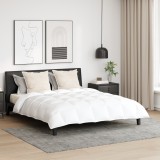 vidaXL Pilotă Altele cu pernă 3 pcs Alb 240 x 260 cm Jos