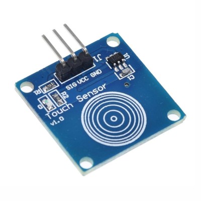 Modul comutator tactil digital TTP223B sensor capacitiv Arduino (t.9521R) foto
