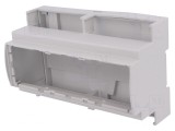 Carcasă pentru șină DIN gri 90,5mm x 142,3mm x 62mm