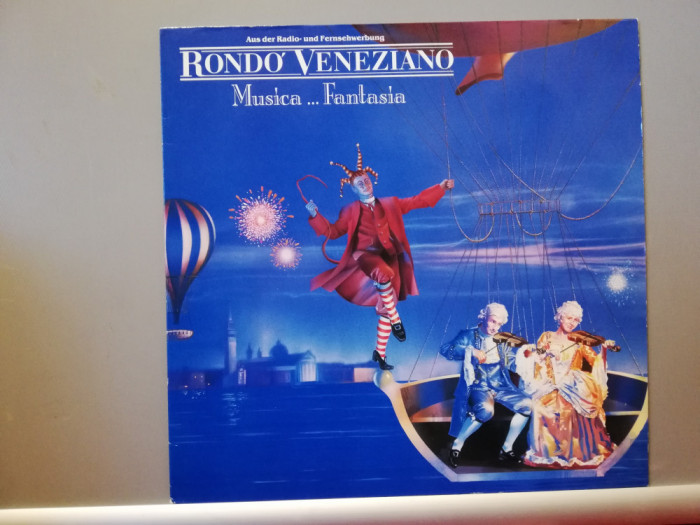 Rondo Veneziano - Musica Fantasia (1990/BMG/RFG) - Vinil/Vinyl/NM+