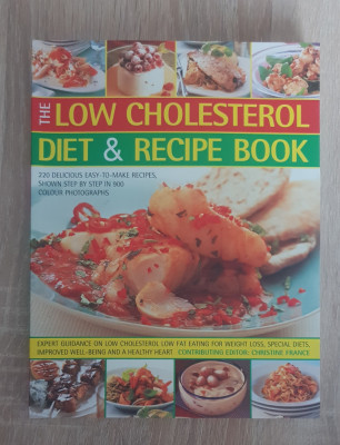 The Low Cholesterol Diet &amp;amp; Recipe Book - Christine France foto