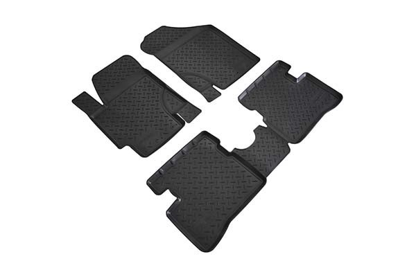 SET COVORASE AUTO CAUCIUC FIT KIA RIO (DE) (2010-2011) - 5 PCS