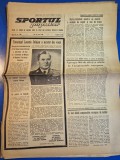 ziarul sportul popular 29 august 1966 - moartea lui leontin salajan