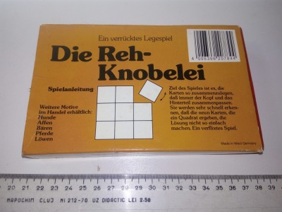 JOC VECHI - PUZZLE - WEST GERMANY foto