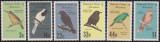 MICRONESIA - 1988 - PASARI, Fauna, Nestampilat