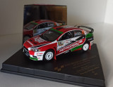 Macheta Mitsubishi Lancer EVO X Rally Sardegna 2013 - Vitesse 1/43 Raliu