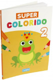 Carte de colorat - Super Colorido 2