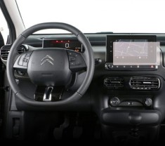 Folie protectie display navigatie Duragon, din silicon, pentru Citroen C4 Cactus 2018-2020, mata, anti-amprenta, kit instalare