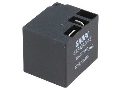 Releu Electromagnetic SPST-NO 12VDC PCB Serie S12 foto