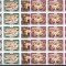 Ajman 1969 15 x Paintings Nudes imperf. in block Mi.435-438 MNH DA.227
