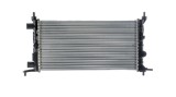 Radiator Opel Corsa B 93-00, motor: 1.0, 1.2, 530x285x23, Mahle, Aluminiu/ Plastic etansat mecanic, 1300173; 90531547