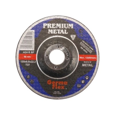 Disc polizat metal, 125x6 mm, Premium Metal, Germa Flex GartenVIP DiyLine foto