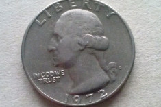 MONEDA QUARTER DOLLAR 1972-AMERICA/USA (Lit.D) foto