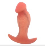 Dop Anal Realist Inferno, Silicon Lichid, Natural, 10 cm