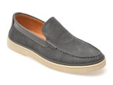 Mocasini GRYXX gri, 2073, din piele intoarsa