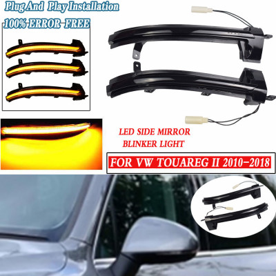 Set de 2 lampi led semnalizare dinamica oglinda Xentech Light VW Touareg II 7P (2010-2018) 12V foto
