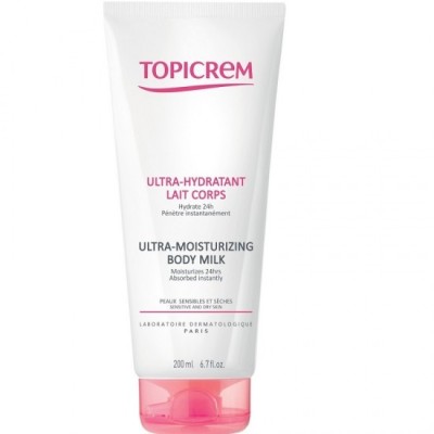 Topicrem Loțiune de corp hidratantă ultra-hidratantă Lapte de corp 200 ml foto