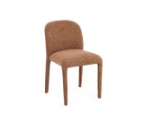 Cumpara ieftin Set 2 scaune dining textil caramiziu Antara 47.5x57.5x81h