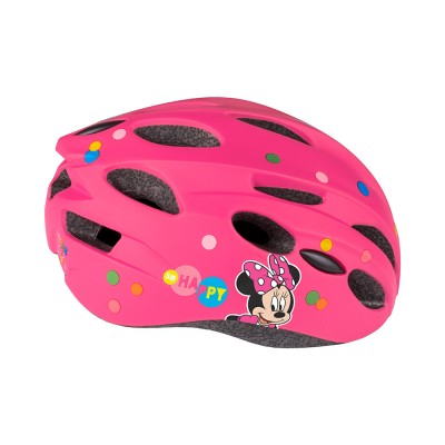 Casca biciclisti copii IN-MOLD, model Minnie Mouse, culoare roz, marime M(52-56c... Cod:9072SP foto