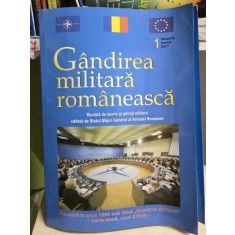 Gandirea Militara Romaneasca Anul 1, Ianuarie - Martie 2017