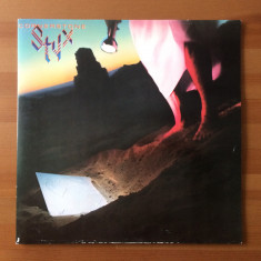 Styx Cornerstone 1979 album Gatefold disc vinyl lp muzica rock A&M Holland VG+NM