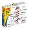 Set constructie Quercetti Skyrail Race, Pista cu bile, 185 piese