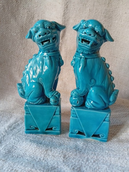 Caini FOO China lei / dragoni de paza Feng Shuig