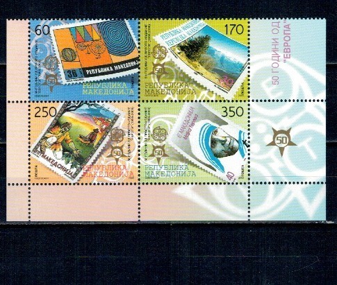 Macedonia 2005 - Europa, CEPT, timbru pe timbru, serie neuzata