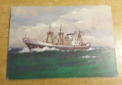 C9 17 - 1975 - Calendare de buzunar - marina - reclama NAVROM foto