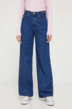 Tommy Jeans Claire femei, culoarea bleumarin DW0DW16654