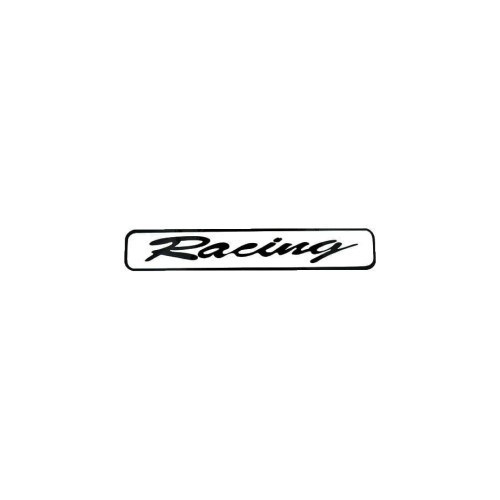Abtibild &quot;RACING&quot; culoare Alb Cod:DZ-077 Automotive TrustedCars