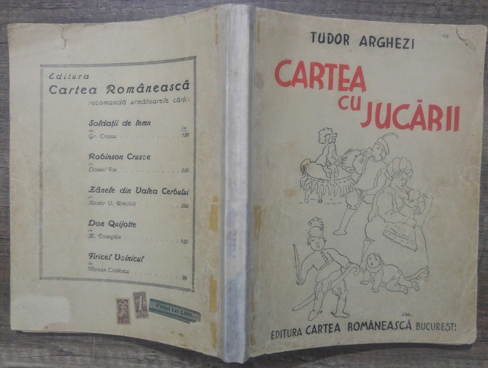 Cartea Cu Jucarii Cartea cu jucarii - Tudor Arghezi/editia a doua, ilustratii Lucia Dem