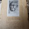 Doua fotografii aplicate fata/verso pe un carton cu explicatii legate de mostenirea culturala a sculptorului I. H. Sarghie.
