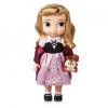 Păpușă Aurora Disney Animator, Frumoasa Adormită, 39cm, Bluza Satin, Bufniță Inclusă, Jucărie Fete 3+ Ani