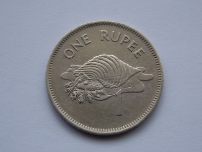 ONE RUPEE 1982 SEYCHELLES foto