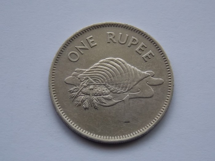 ONE RUPEE 1982 SEYCHELLES