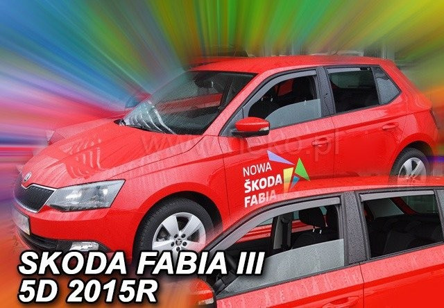 Paravant auto Skoda Fabia, an fabr. 2014-- Set fata &ndash; 2 buc. by ManiaMall