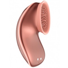 Stimulator Twitch Hands Free, Suction&amp;Vibration, USB, Rose