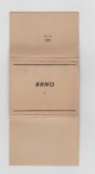 bnk div Pliant turistic Cehoslovacia - Brno - anii `50-`60