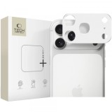 Rama protectie Camera Spate Tech-Protect Camalloy Fit+ pentru Apple iPhone 17 Pro Max, Aluminiu, Argintie