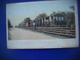 HOPCT 179 V TRENUL LA VII -SALUTARI-LITHO-RARA-CONSTANTA-CT-NECIRCULATA