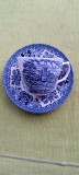 Portelan englezesc Ironstone, deosebita ceasca de cafea
