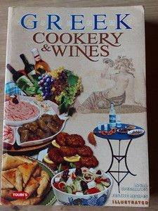 Greek Cookery and Wines Sofia Souli Local Specialites,festive recipes ilustrated