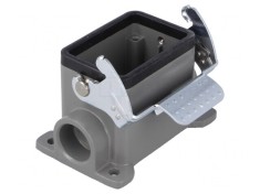 Carcasă pentru conectori HDC 6B cu clichet metal