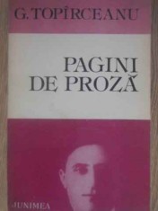 PAGINI DE PROZA-GEORGE TOPARCEANU-178093